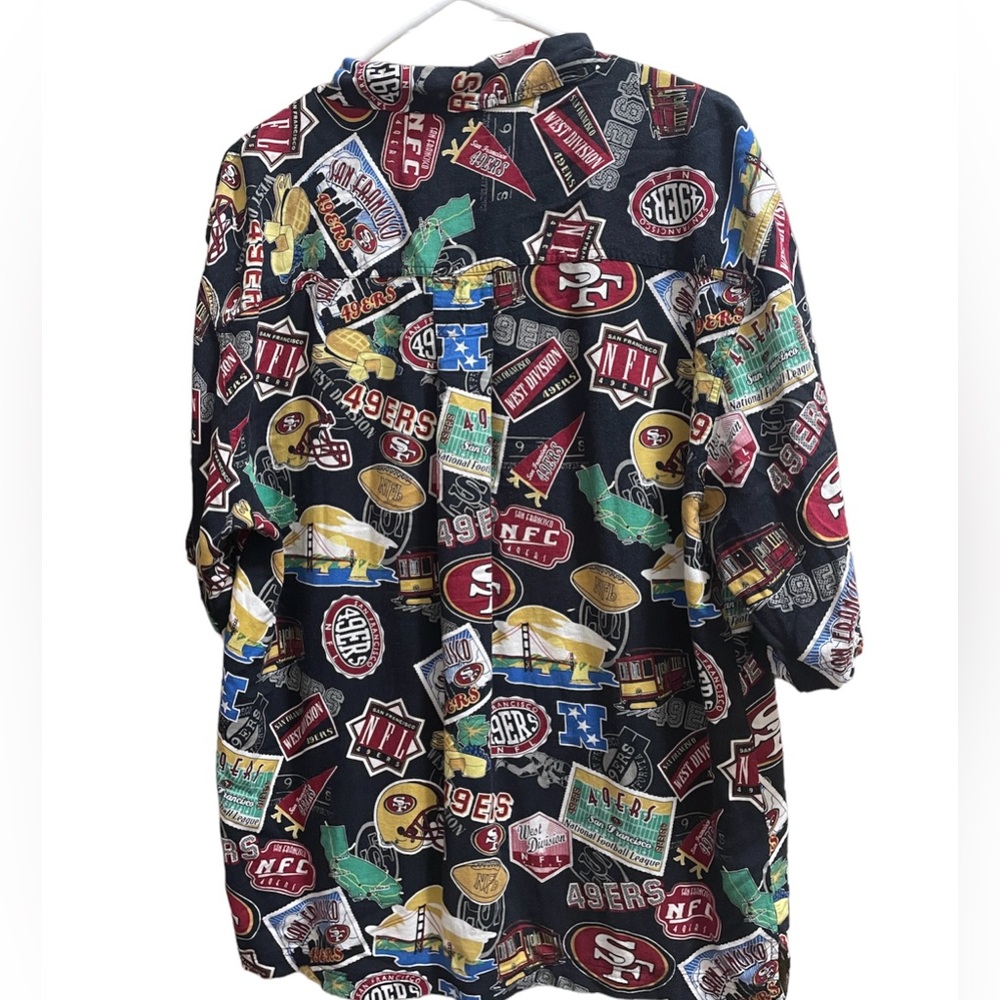 49ers vintage Hawaiian button up shirt